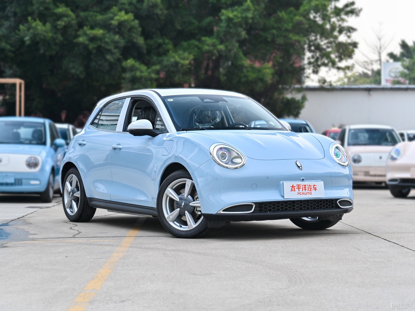 欧拉好猫 2021款 500km 长续航 波塞冬版 三元锂外观